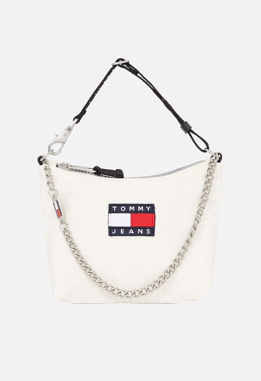 Tommy Hilfiger - Tjw heritage shoulder bag - ancient white mix