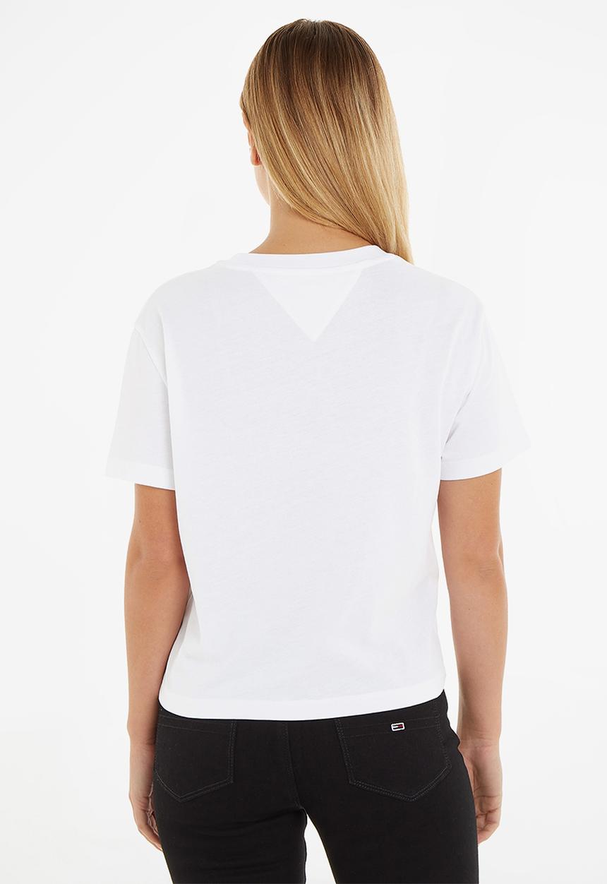 Tommy Hilfiger - Tommy Center  badge Tee - white