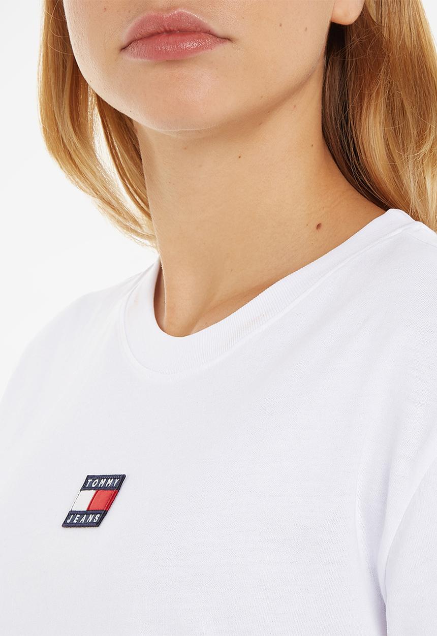 Tommy Hilfiger - Tommy Center  badge Tee - white