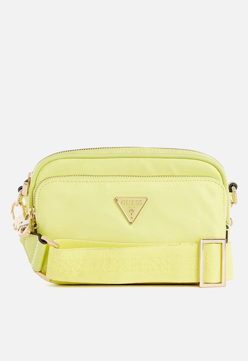 GUESS - Eco gemma crossbody camera - light lime