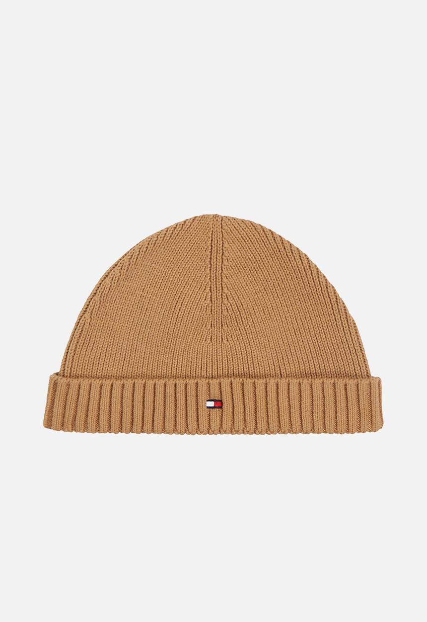 Tommy Hilfiger - Th flag short beanie - countryside khaki