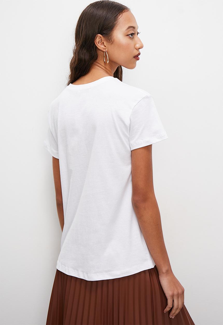 Superbalist - Short sleeve graphic tee - white placement print