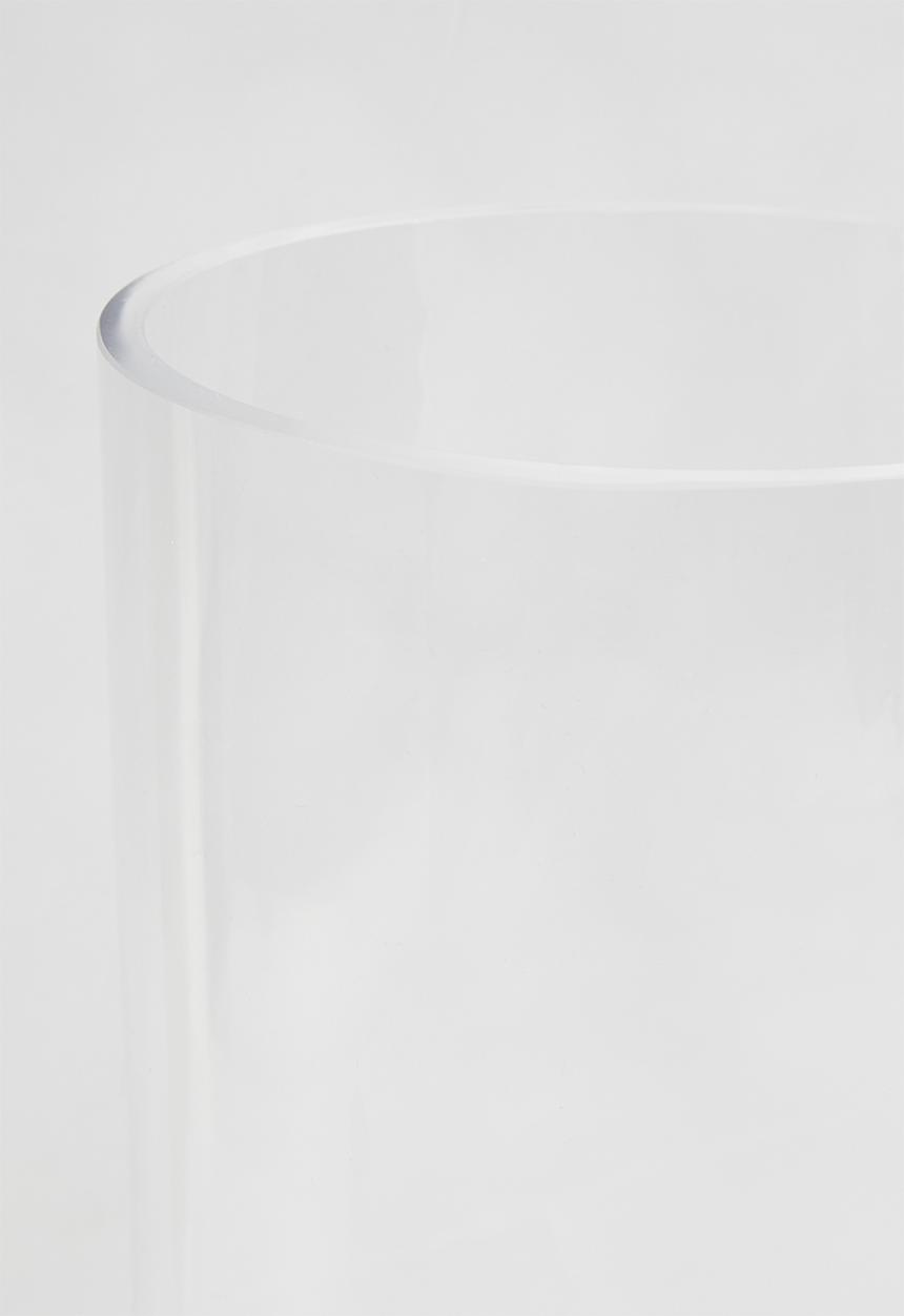 Silk By Design - Cylinder glass vase tall - clear