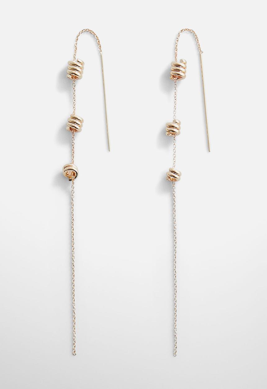 MANGO - Earrings tiffany - gold