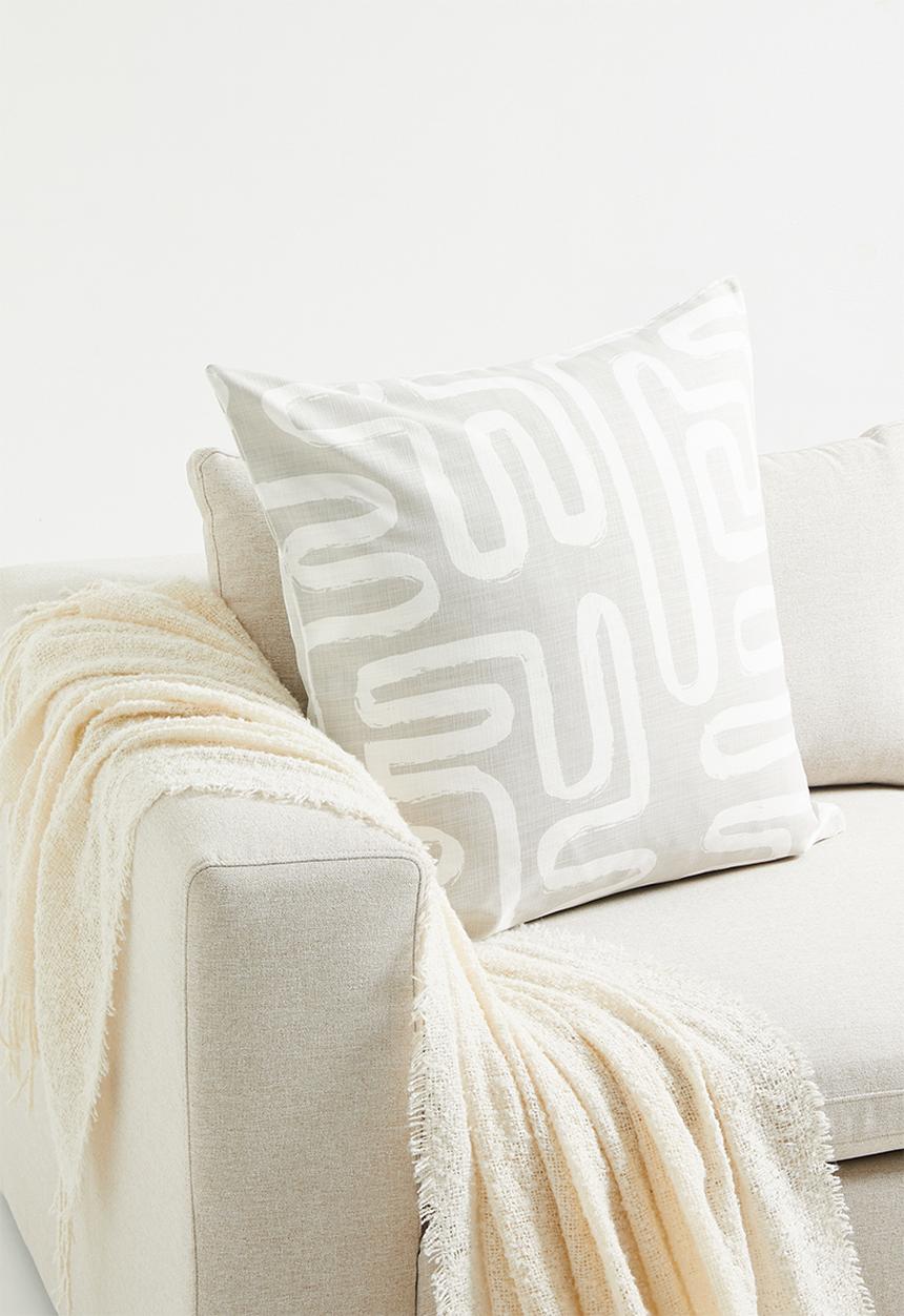 Sixth Floor - Imogen cushion cover - grey