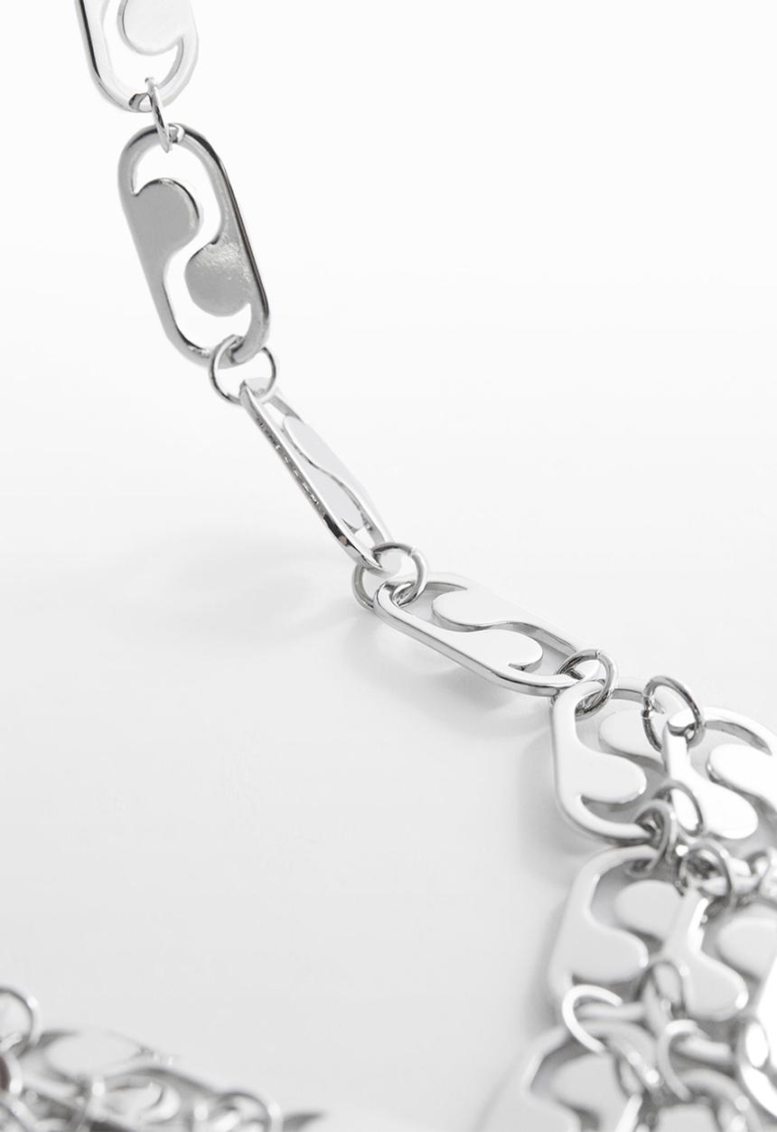 MANGO - Necklace telma - silver 