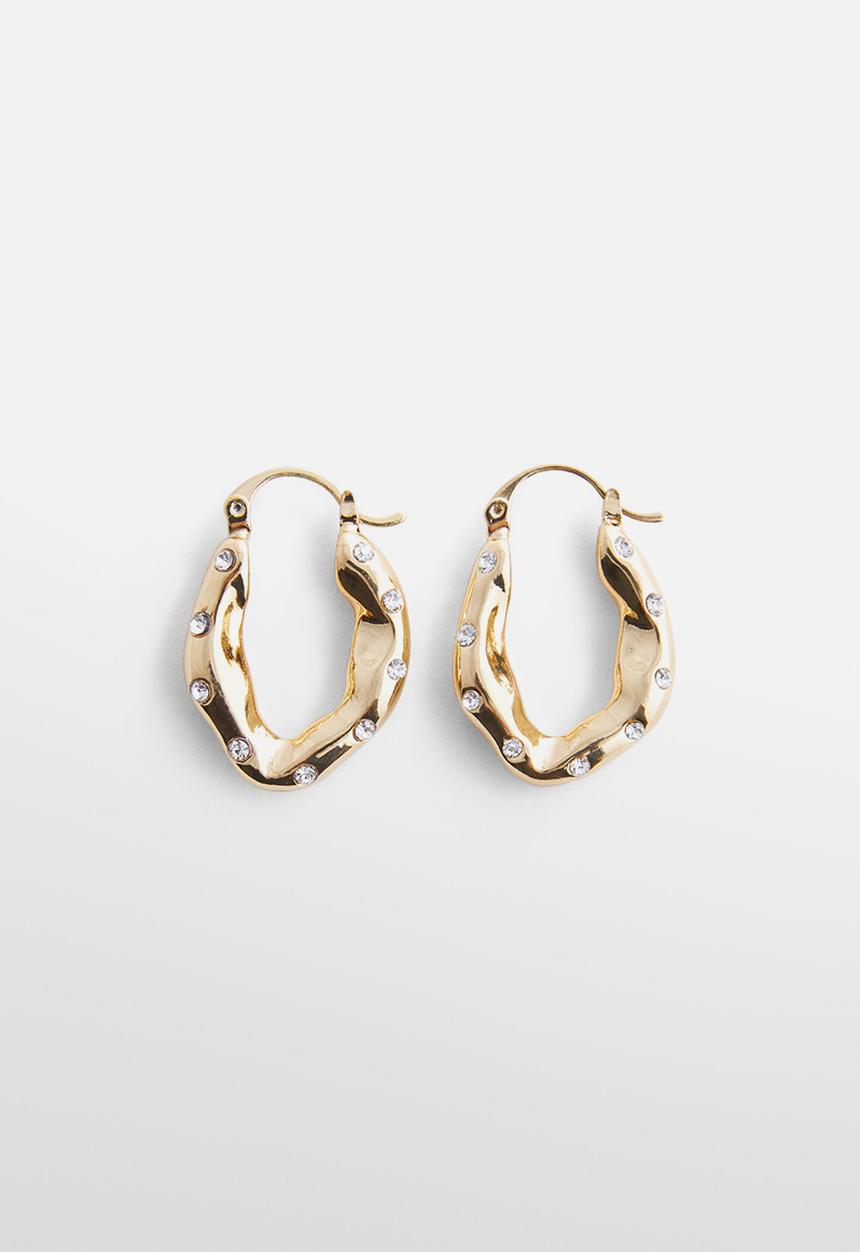 MANGO - Earrings tomi - gold