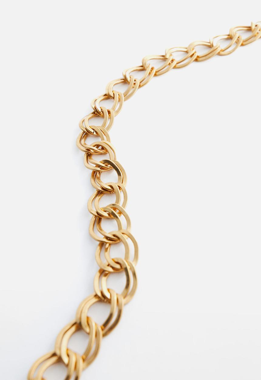 MANGO - Necklace tyler - gold