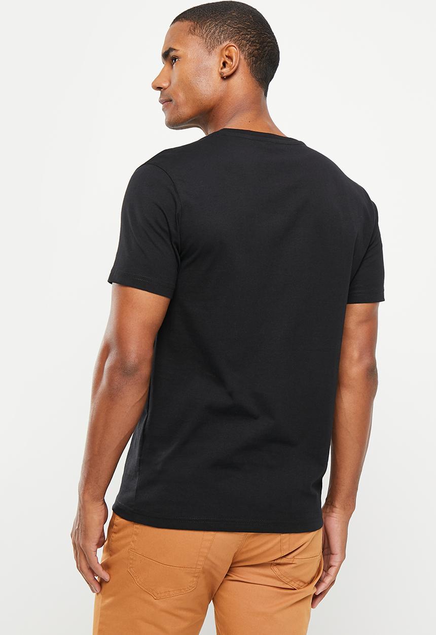 POLO - Mens heritage short sleeve tee - black