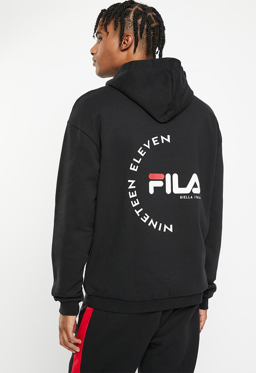 FILA - Marvin oversized hoodie - black