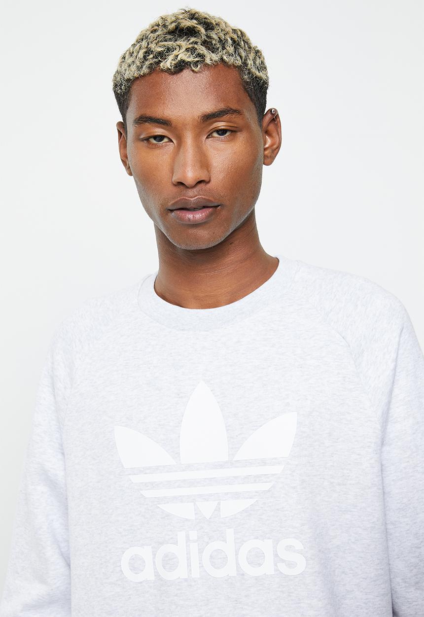 adidas Originals - Trf crew m - light grey heather