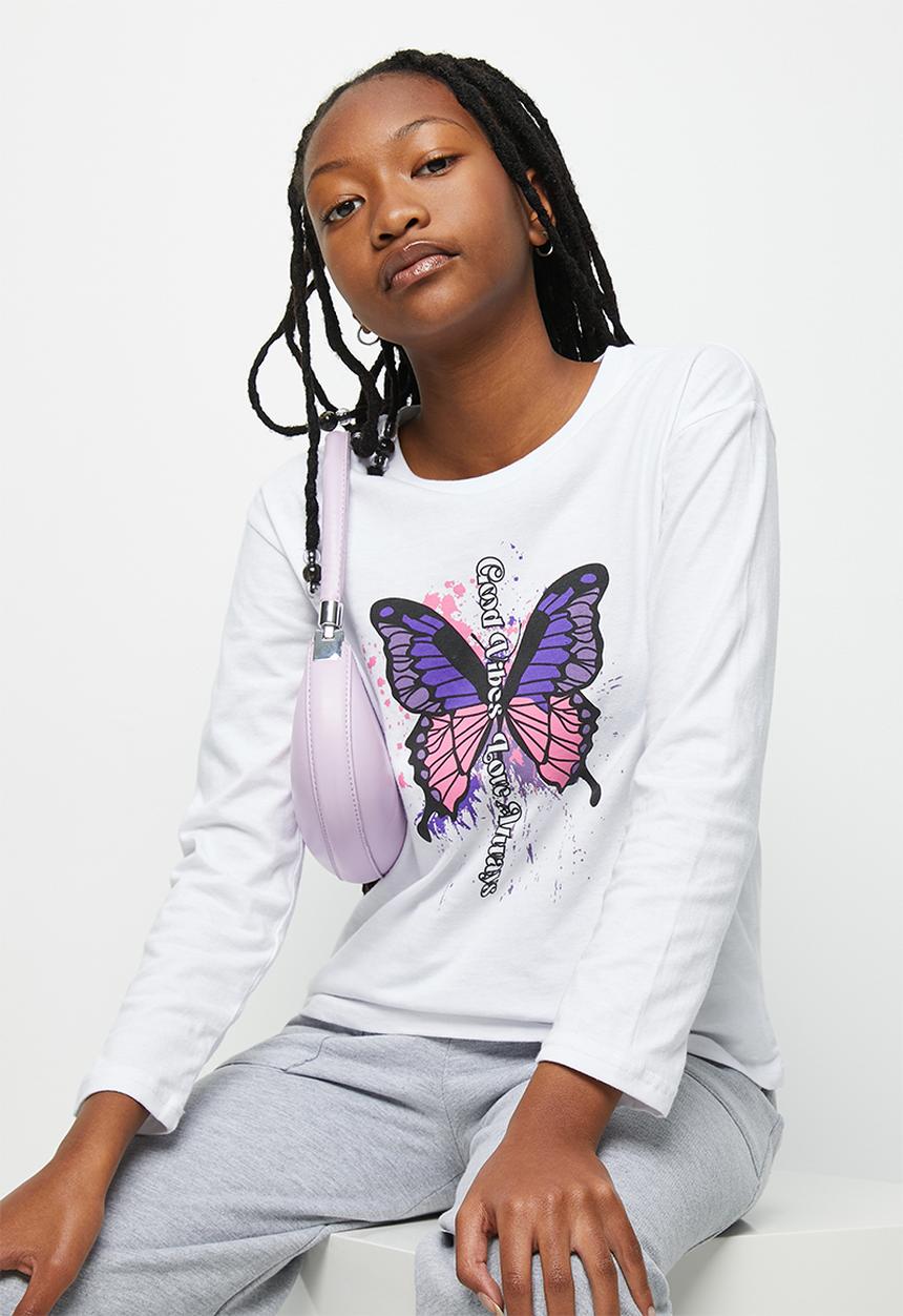 Superbalist - Graphic tee - white 
