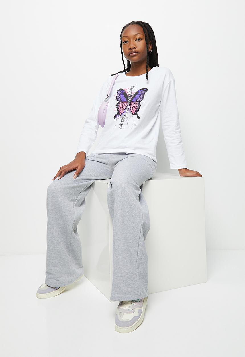 Superbalist - Graphic tee - white 