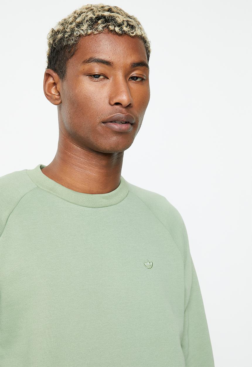 adidas Originals - Essential trf crew m - silver green