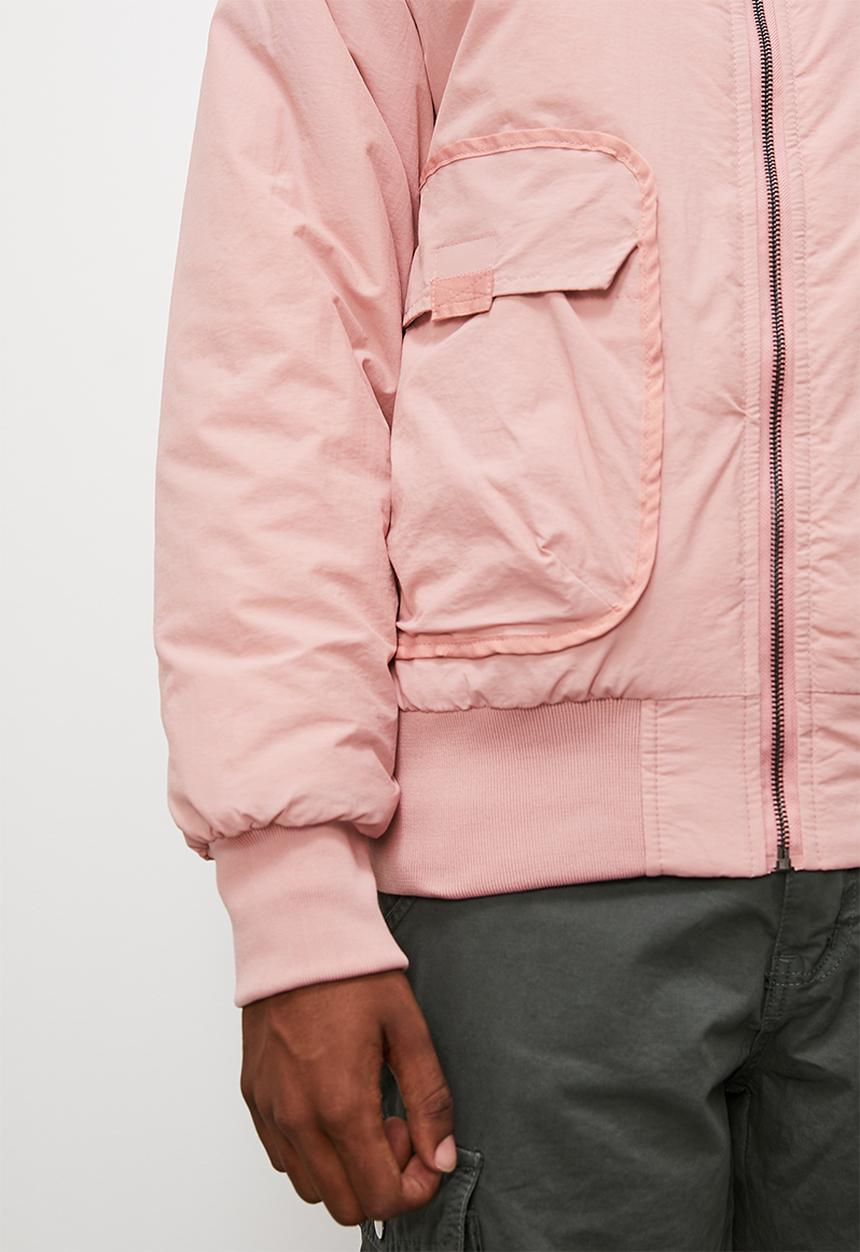STYLE REPUBLIC - Padded ma1 bomber jacket - blush