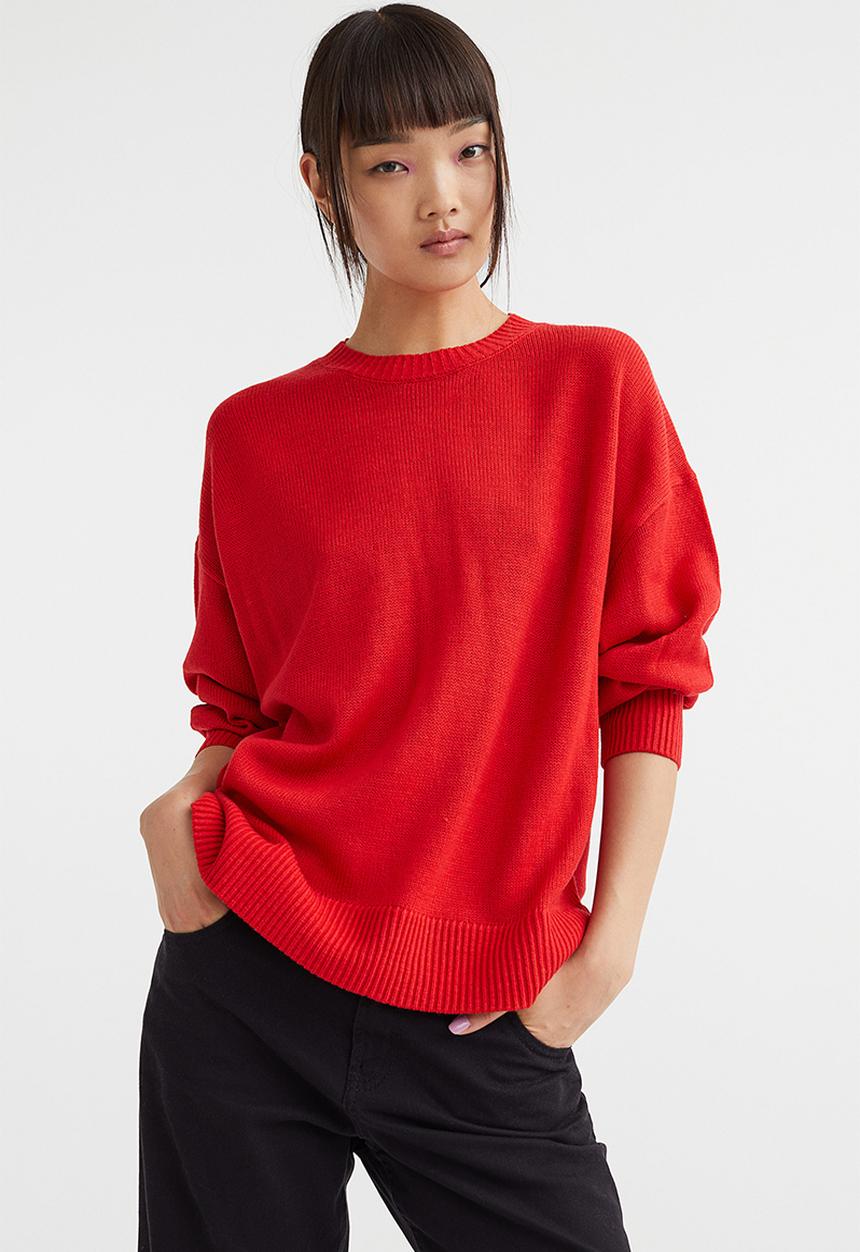 H&M - Jumper - red