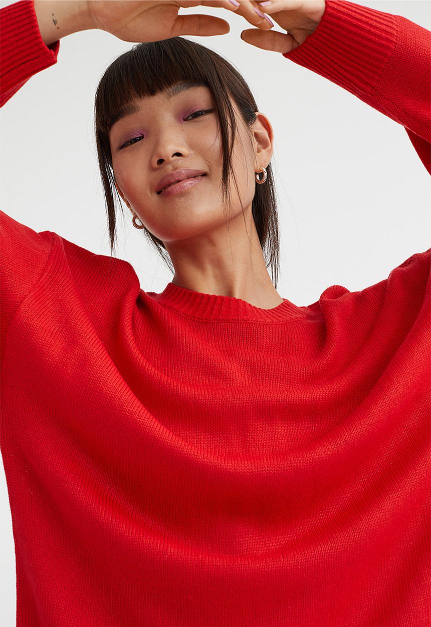 H&M - Jumper - red