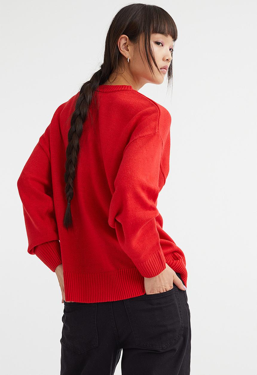 H&M - Jumper - red
