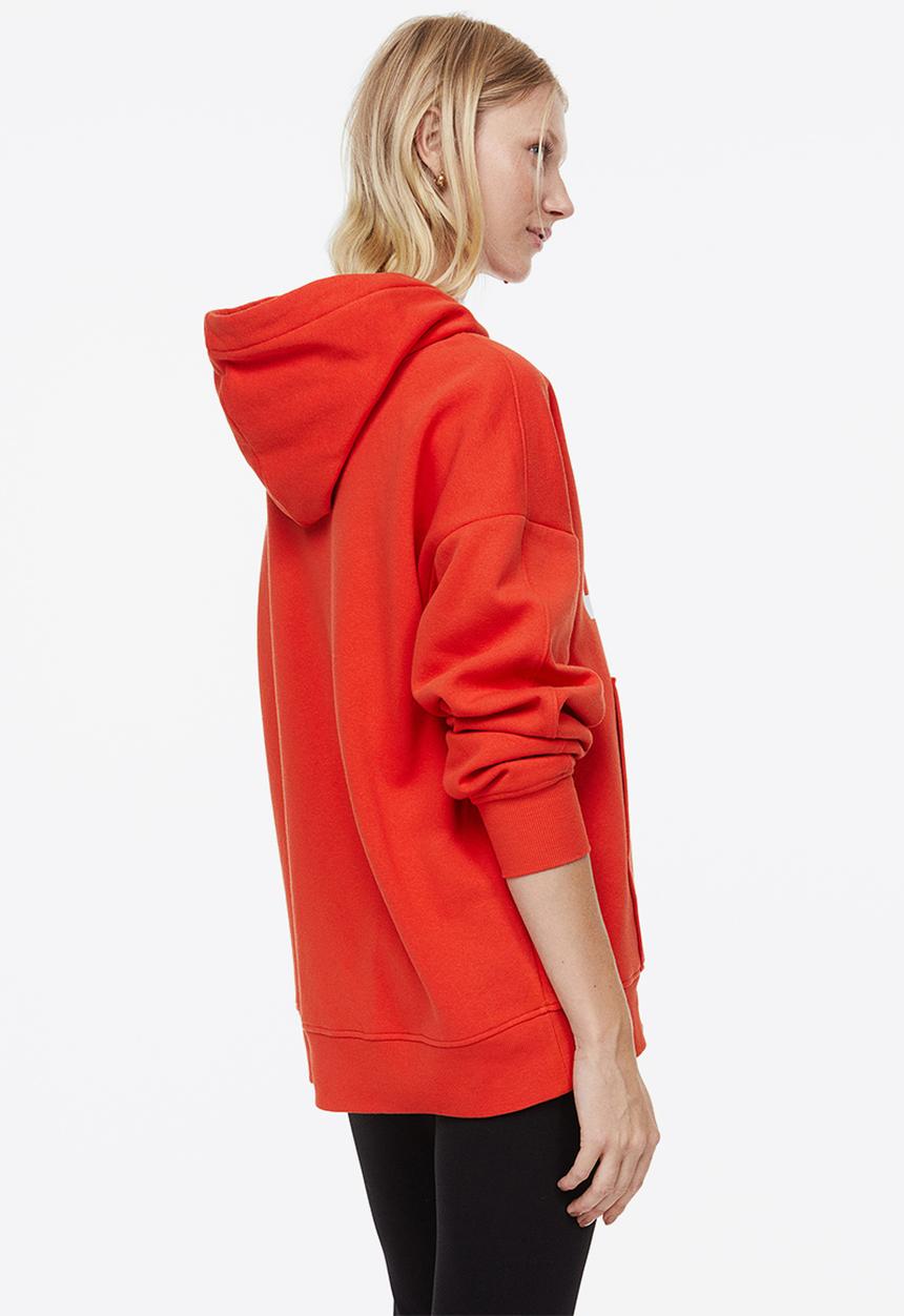 H&M - Oversized hoodie - orange/ucla bruins