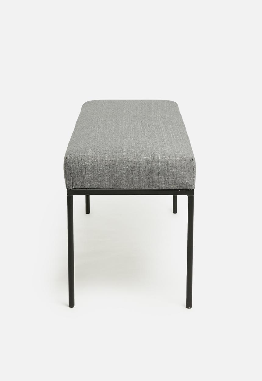Sixth Floor - Juniper bench - grey