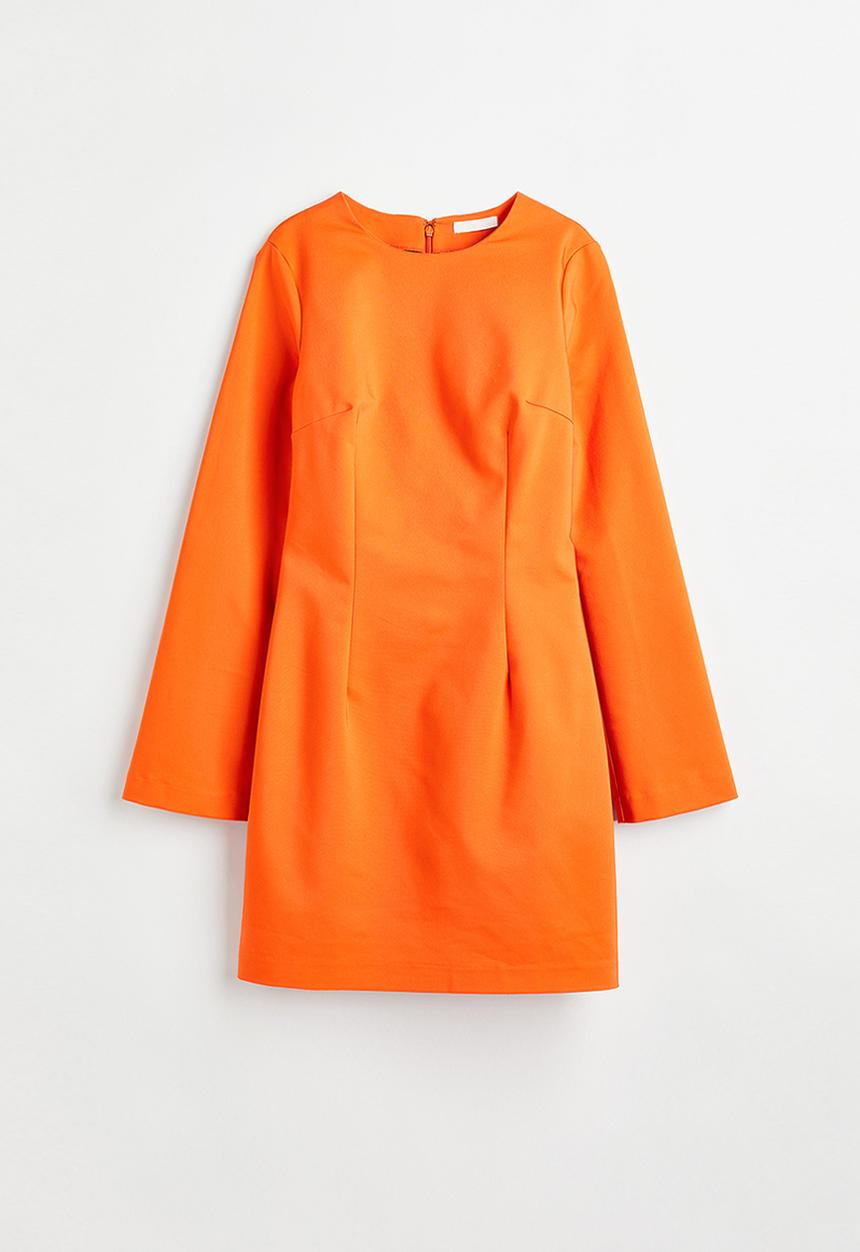 H&M - Fitted dress - orange