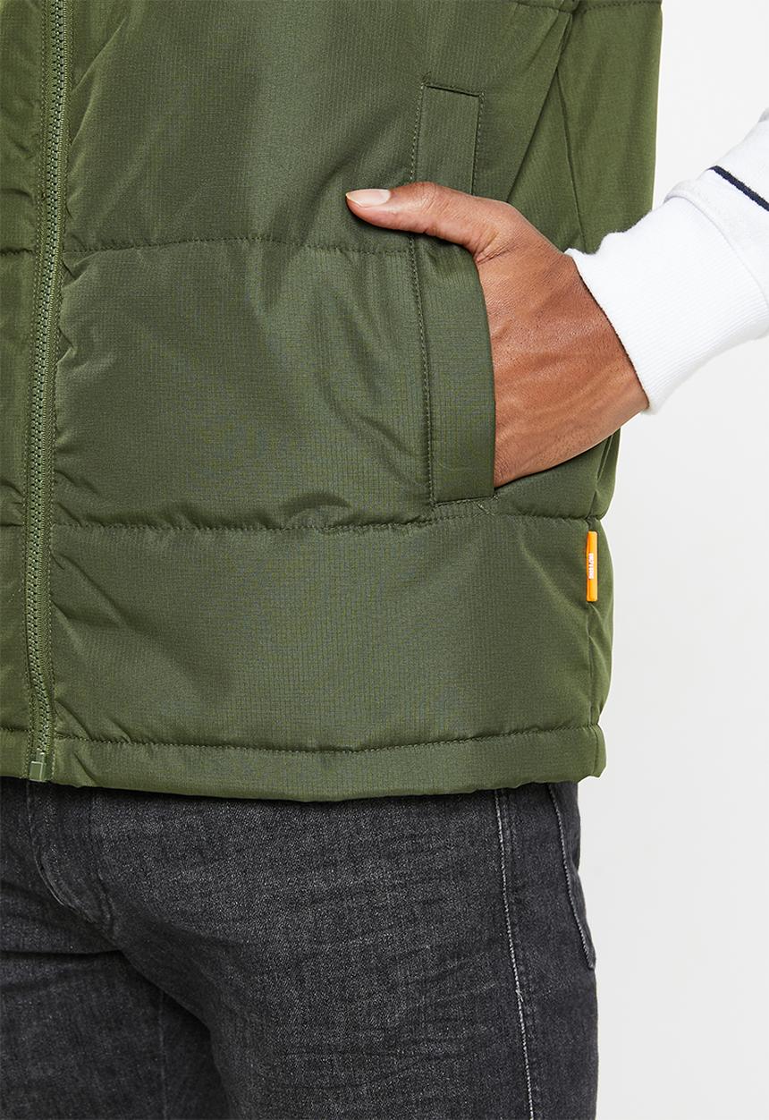 Only & Sons - Onsjake quilted vest otw - olive