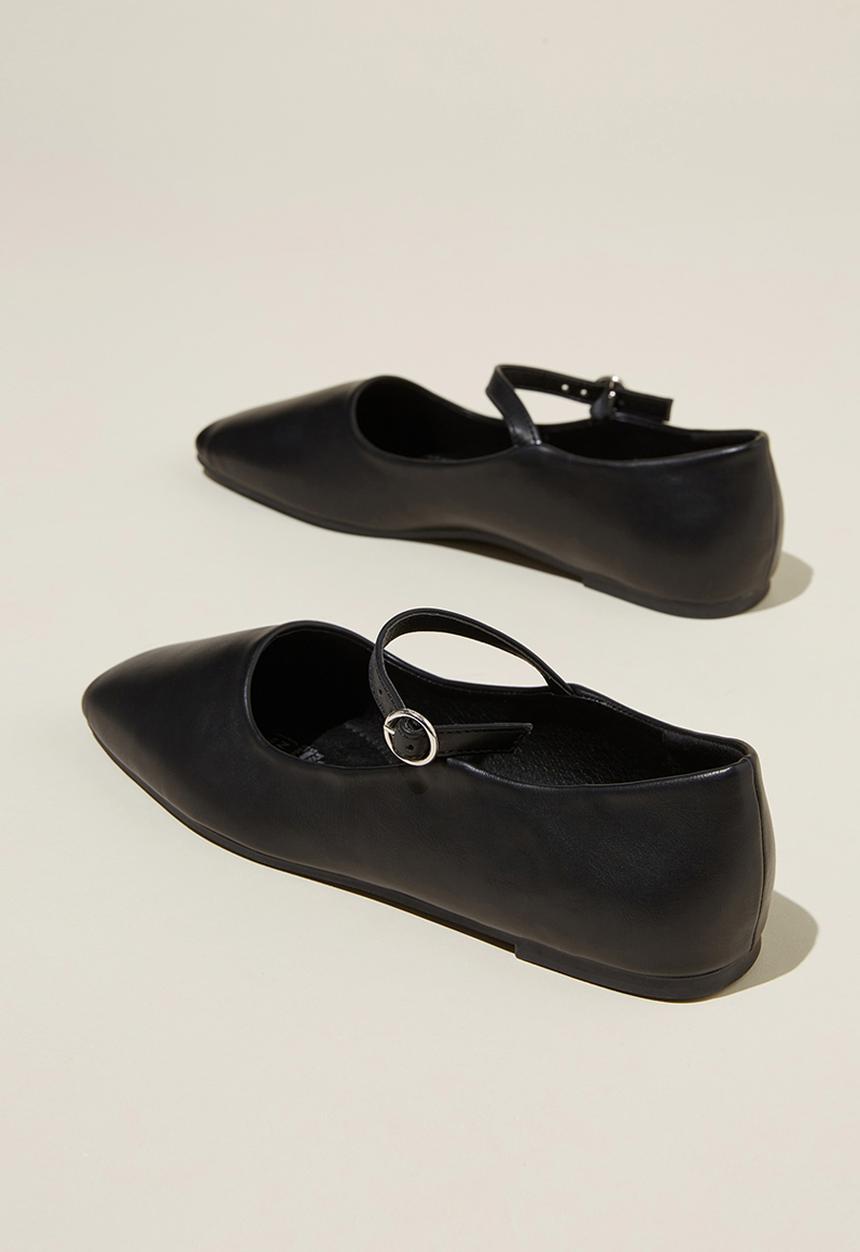 Cotton On - Mary jane ballet - black