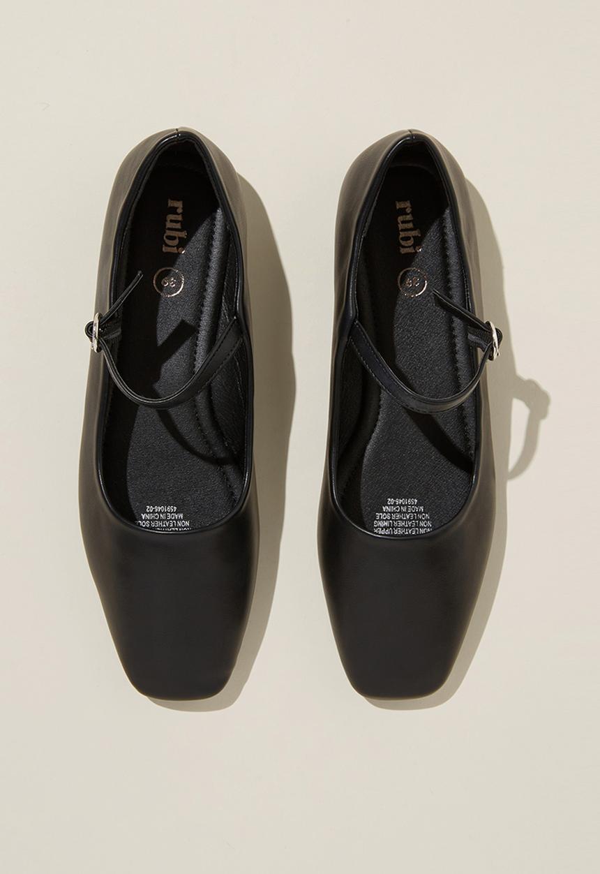 Cotton On - Mary jane ballet - black