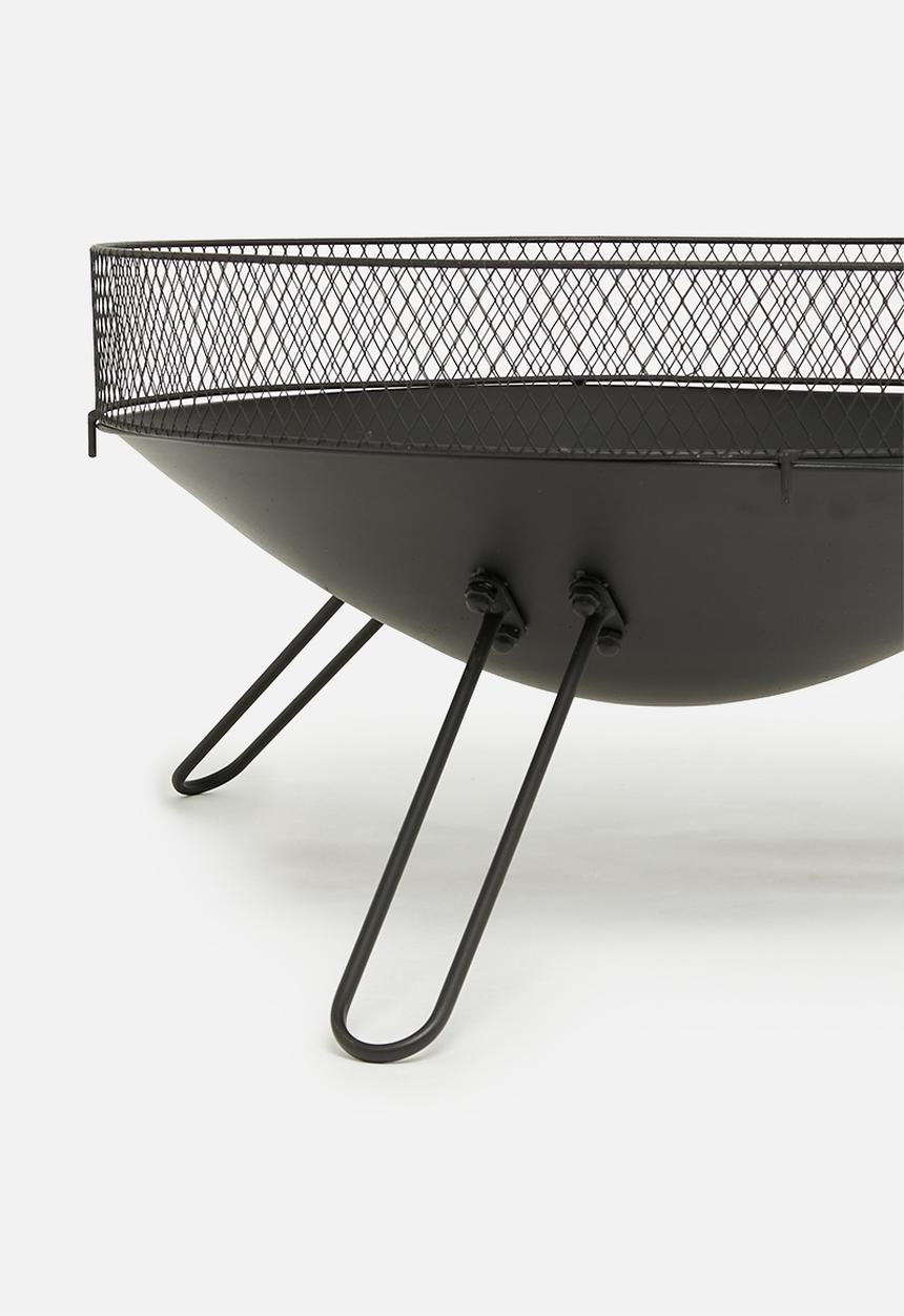 H&S - Fire bowl - black