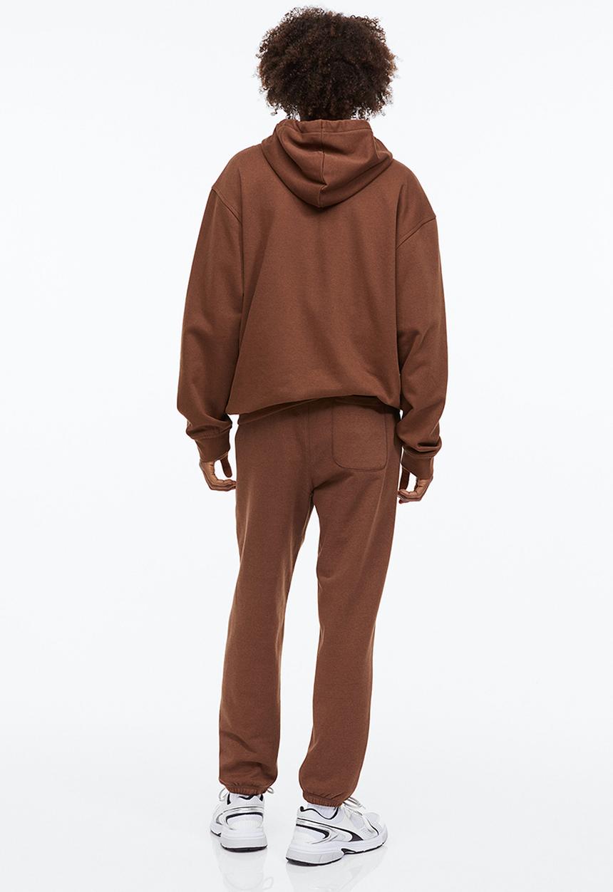 H&M - Relaxed fit sweatpants - brown