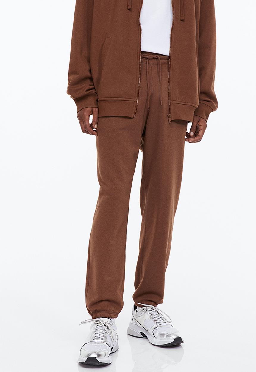 H&M - Relaxed fit sweatpants - brown