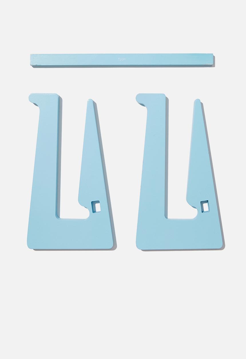 Typo - Collapsible laptop stand - minty skies