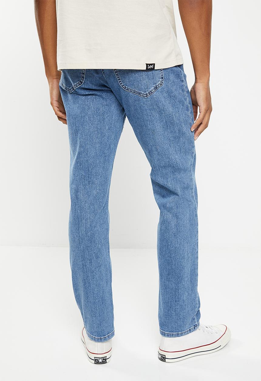 Lee  - West medium blue stretch - medium blue stretch