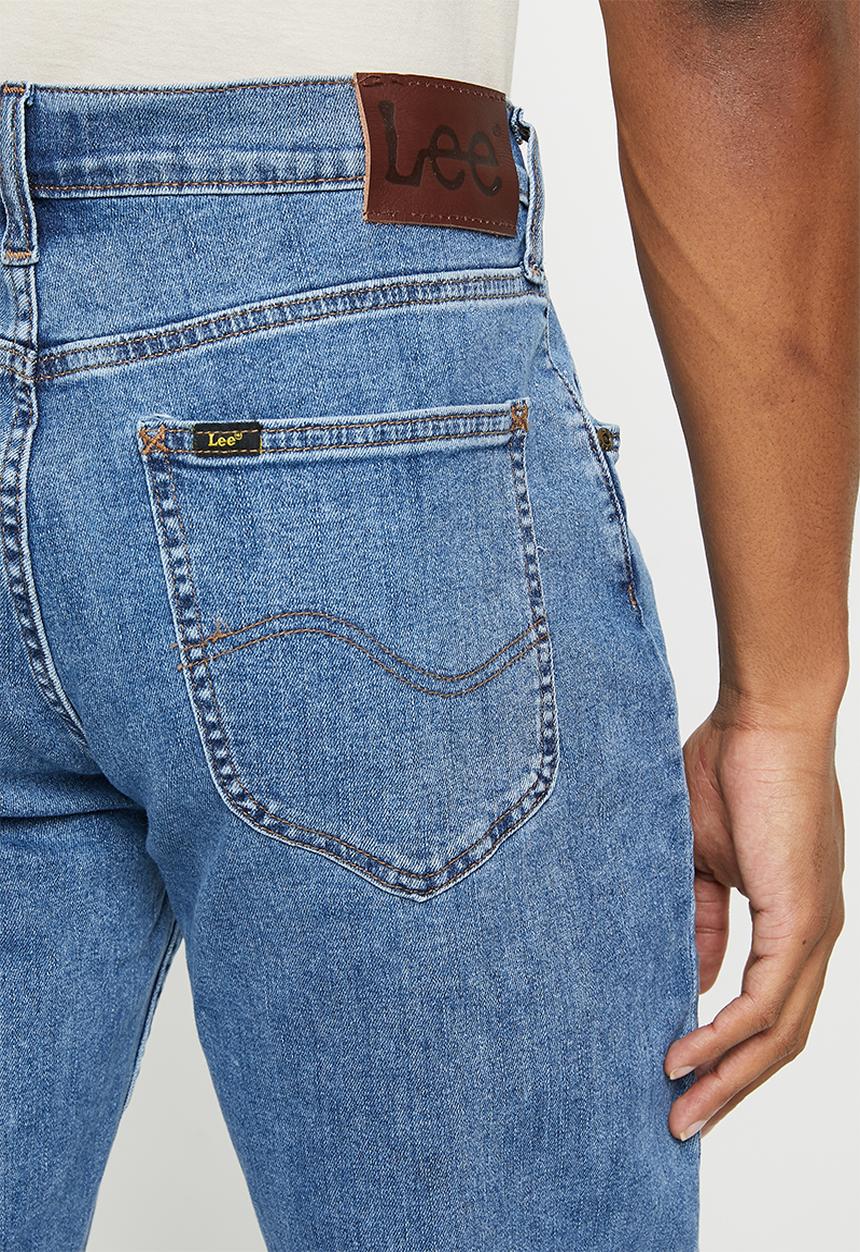 Lee  - West medium blue stretch - medium blue stretch