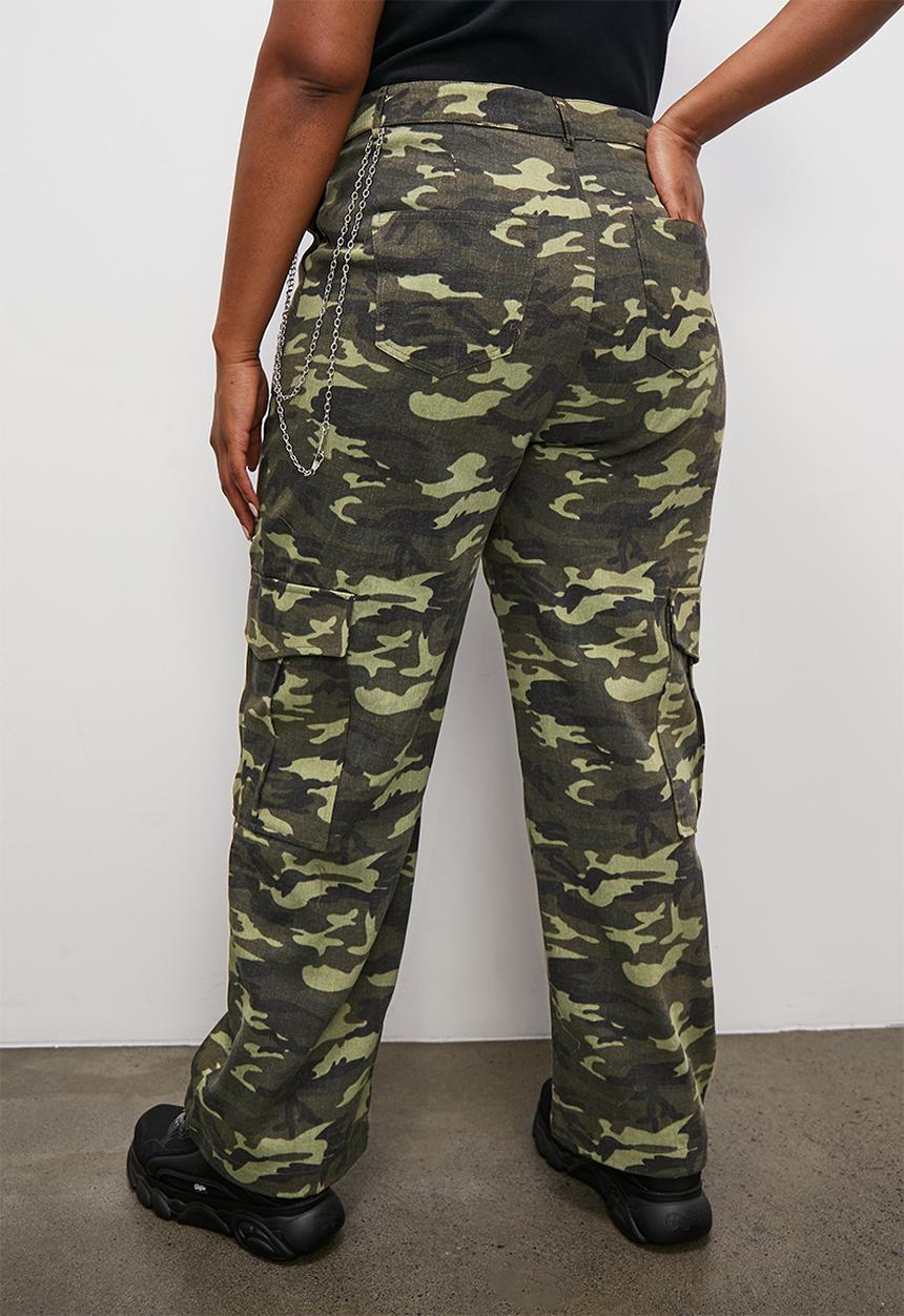 Blake - Low rise cargo - camo