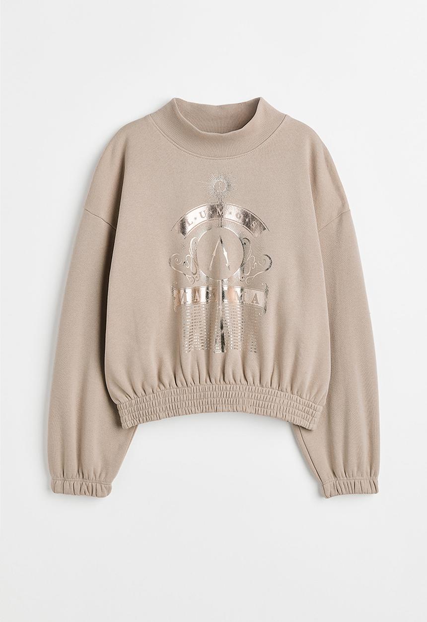 H&M - Printed sweatshirt - beige/harry potter