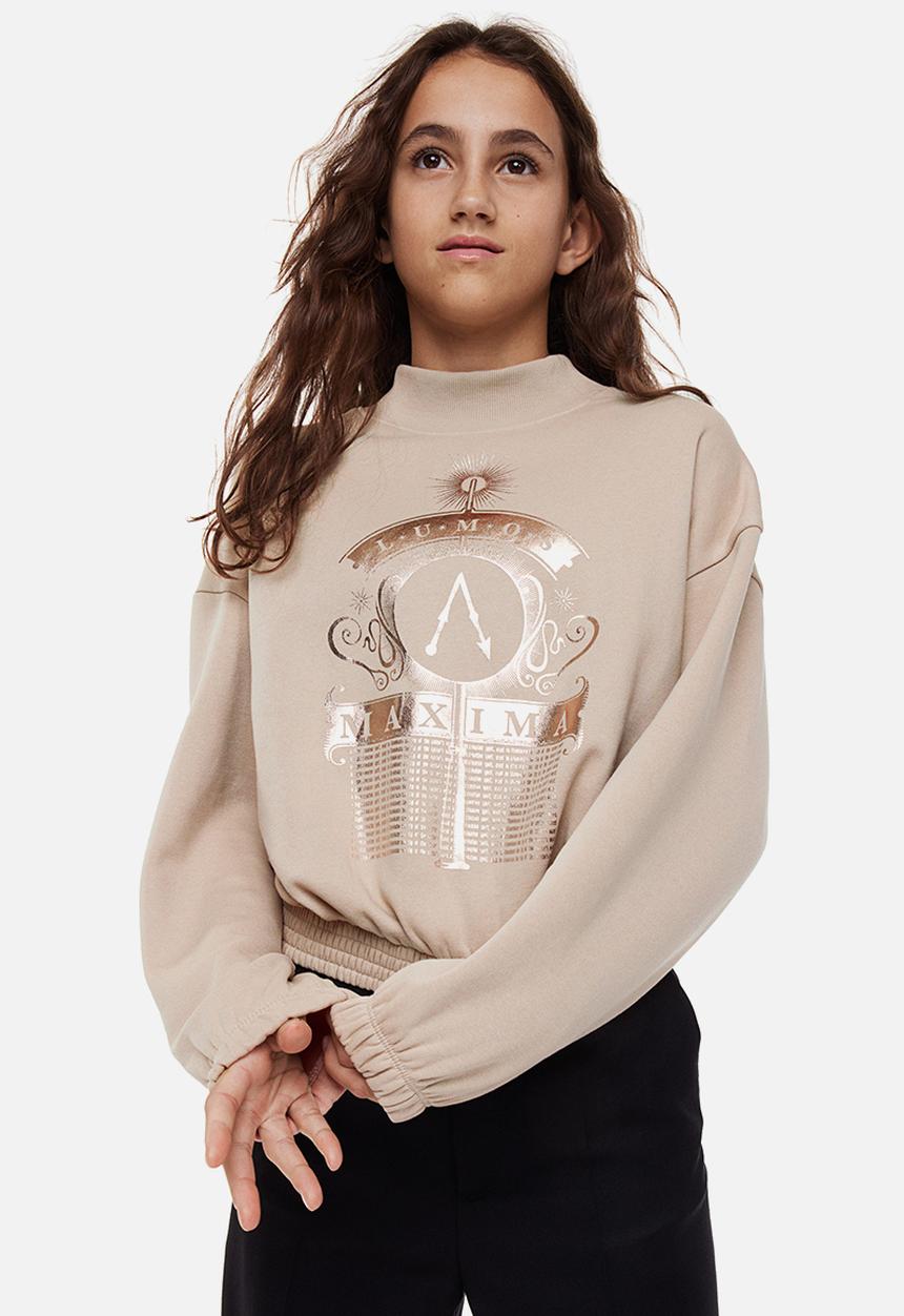H&M - Printed sweatshirt - beige/harry potter