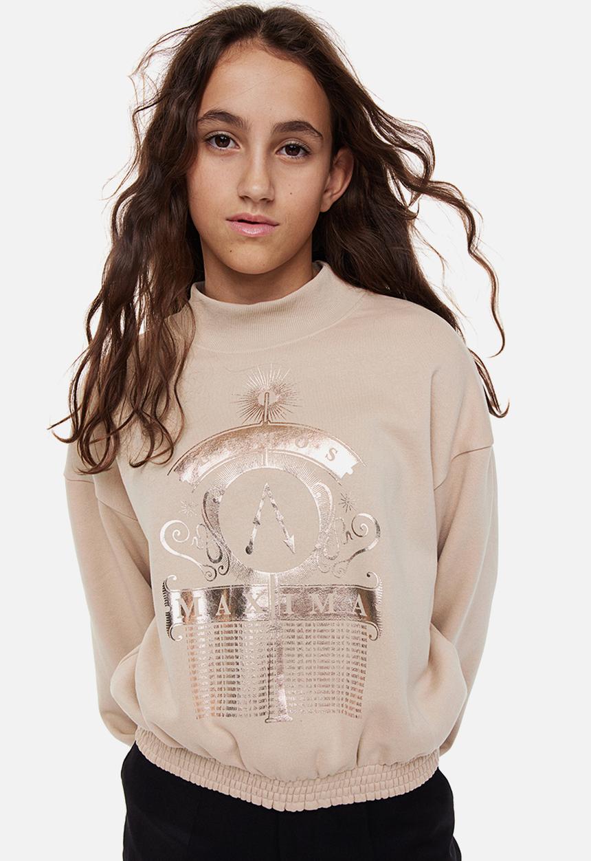 H&M - Printed sweatshirt - beige/harry potter