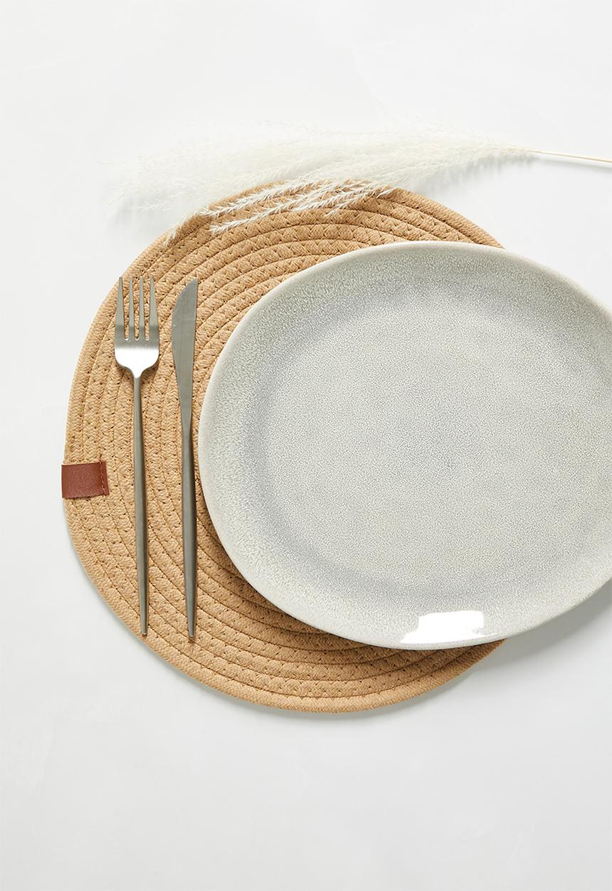 Sixth Floor - Dipuo rope placemat set of 4 - wheat