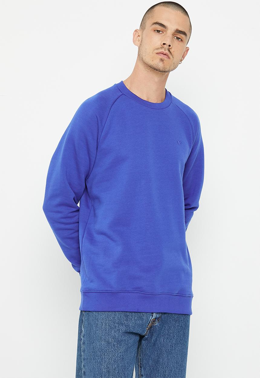 adidas Originals - Essential trf crew m - semi lucid blue