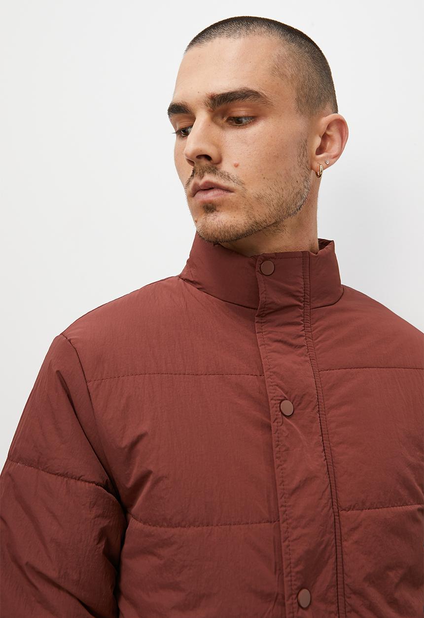 Superbalist - Heavyweight puffer jacket - burgundy
