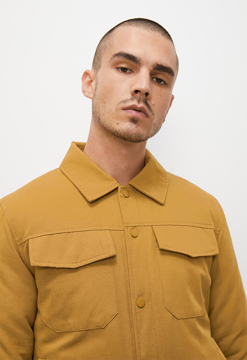 Superbalist - Cotton twill trucker jacket - taupe