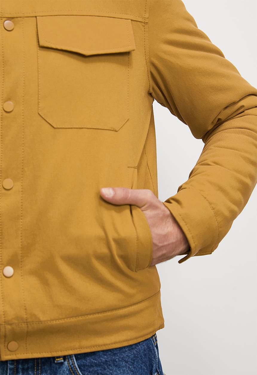 Superbalist - Cotton twill trucker jacket - taupe