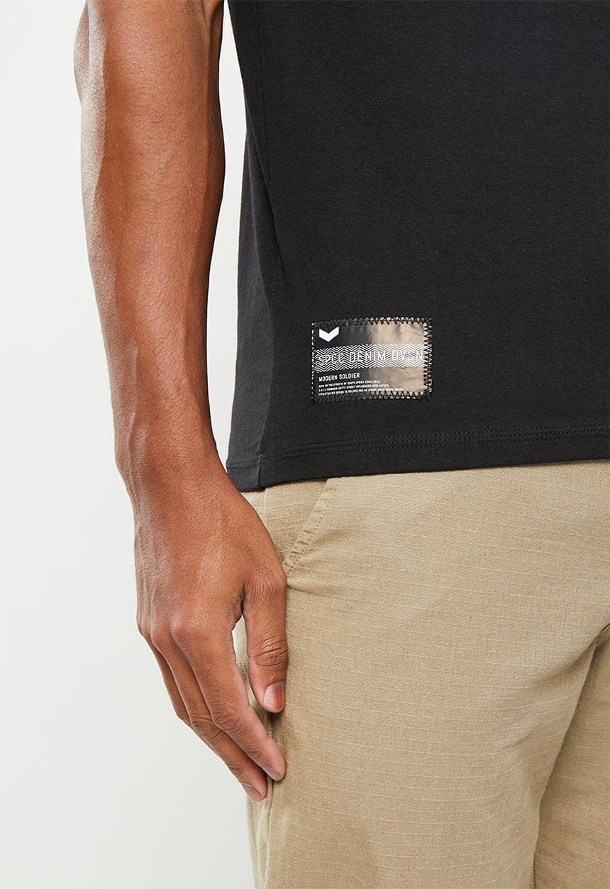 S.P.C.C - Corden tee - black