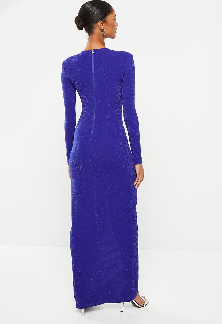 SISSY BOY - About time wrap sparkle maxi - cobalt