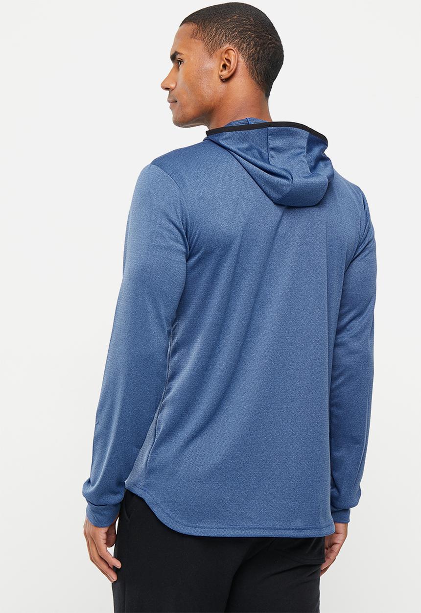 New Balance  - Tenacity qtr zip - marine blue