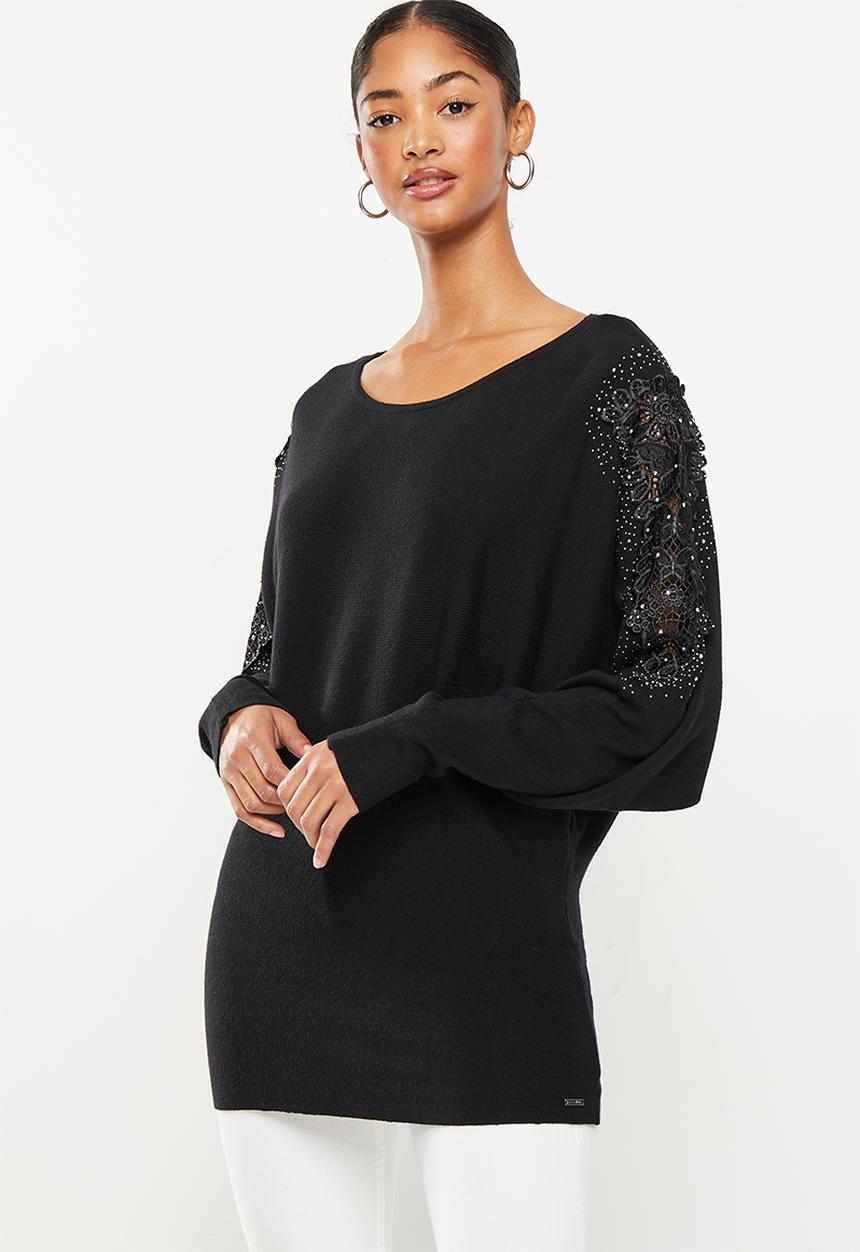 SISSY BOY - Temo knitted sweater - black