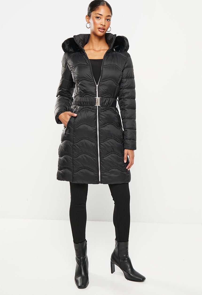 SISSY BOY - Lemu quilted puffer jacket - black