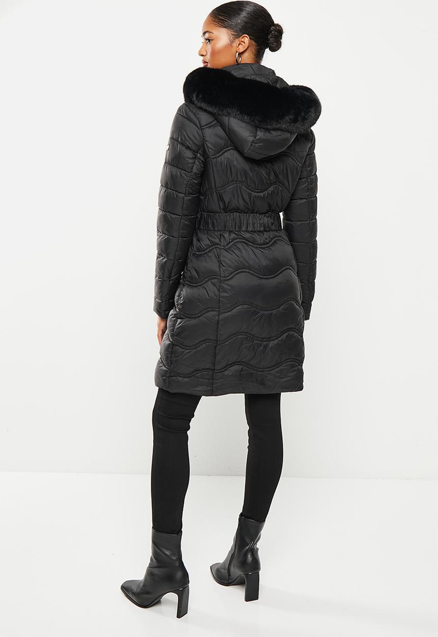 SISSY BOY - Lemu quilted puffer jacket - black