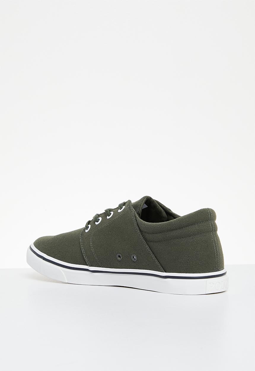POLO - Classic canvas sneakers - olive